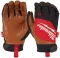Milwauke Leather Work Gloves Size 8/M-11/XXL (9/L)
