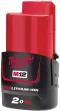 Milwaukee 2.0Ah Lithium-Ion Battery - Red
