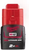 Milwaukee 2.0Ah Lithium-Ion Battery - Red