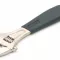 Adjustable Wrench Rubber Grip Handle 200mm Rolson