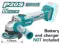 Total Brushless Angle Grinder 4.5" 20v Without Batteries And Charger