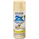 Rust-Oleum Painter’s Touch 355ML Satin Ultra Cover Ivory Silk Spray
