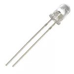 LED White/Green 10mm
