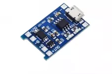 Lithium Battery Charger Module With Dual Protection 3.7- 4.2V