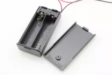 2 Way AA Battery Holder With For 1.5v Switch On / Off