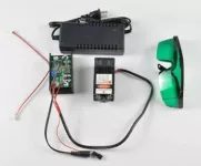 Laser 15W 450nm 12V Module Laser Cutter Adjustable Focus