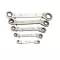 5pc Offset Ratchet Ring Spanner Set rolson