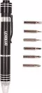 Precision Screwdriver 6-In-1 With LED Amtech