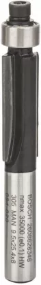 Bosch Roman Ogee Bit Black/Silver 25.4 mm Shank 8 mm