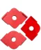 3pcs/set Woodworking Trimming Radius Jig Router Templates