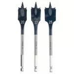 Bosch Self-Cut Speed Spade Bit Set 3 pcs (20-22-25mm)