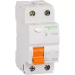 Schneider Electric Domae RCCB 25A 2P AC 30MA Earth Leakage Protection