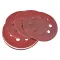 Circular Sanding Sheet Set 10Pcs 115mm P240  Amtech