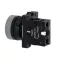Schneider Electric PB,FLUSH,BLACK,1NO