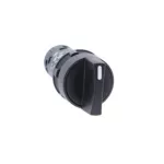 Schneider Electric selector switch,plastic,black,2POS,1NO