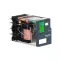 SE Harmony, Miniature Plug-in Relay, 10 A, 3 CO, With Lockable Test Button, 12 V DC