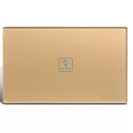 WIFI Smart Touch Wall Switch 1 Gang 10A Gold