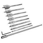 Flat Wood Bit Set 10pc rolson