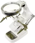 Rolson 10 LED USB Helping Hand Magnifier