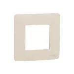 1gang Unica Studio frame beige Beige