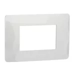 3 modules Unica Studio frame white