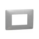 3 modules Unica Studio frame aluminum