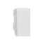 two-way switch 16A screws 1module - white