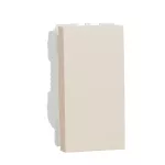 two-way switch 16A screws 1module - Beige