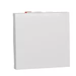 Two-way switch 10A 2modules - white