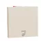 Pushbutton Bell location lamp 10A 2mod - Beige