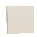 One-way switch 16A screws 2modules - Beige