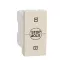 Schneider electric Roller blind  switch 10A 1m - Beige