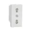 Schneider Electric Italian socket outlet 16A 2P+E - white