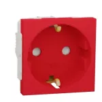 Schneider Electric German Socket 2P+E 16A shuttered screw