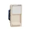 RJ45 single outlet Cat 6 UTP 1mod - Beige