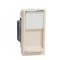 RJ45 single outlet Cat 6 STP 1mod - Beige