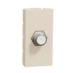 Toma TV/SAT tipo F 1 mod. Beige