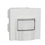 Motion sensor with switch 10 A - white
