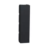 2xBlind cover 1/2 modules - Black