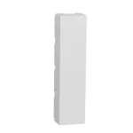 2xBlind cover 1/2 module - white