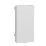Blind cover 1 module - white