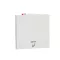 Pushbutton Bell location lamp 10A 2mod - white
