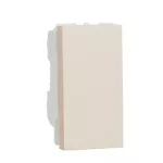 10AX one way switch screw 1 mod - Beige