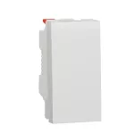 Two-way switch 10A 1module - white