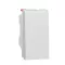 Two-way switch 10A 1module - white