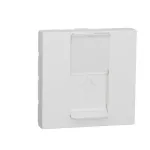Schneider Electric Cat 6 UTP, S1, 1 connector, 2 modules, sh - white