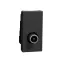 Schneider Electric TV, individual, 1module - Black