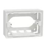 Schneider Electric 3 modules surface mounting box Studio - white
