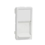 Schneider Electric RJ45 Cover Keystone/Systimax 1module - white