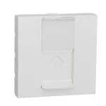 Schneider Electric RJ45 Cover Keystone/Systimax 2modules - white